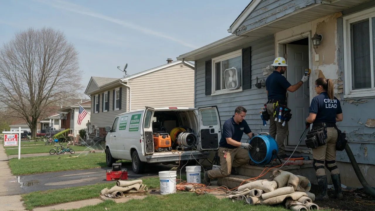 Flood Cleanup in Bailey, NC near me