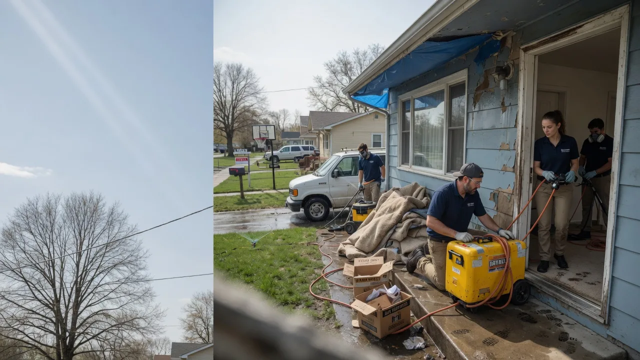 Basement Flood Cleanup in Bailey, NC near me